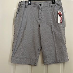 🌟SALE🌟SKIMMERS, BLACK AND WHITE STRIPE